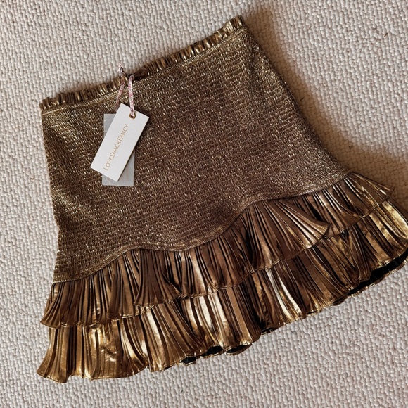 Love Shack Fancy- Nolita Mini Skirt. Size P. 
Worn once. - Picture 2 of 3